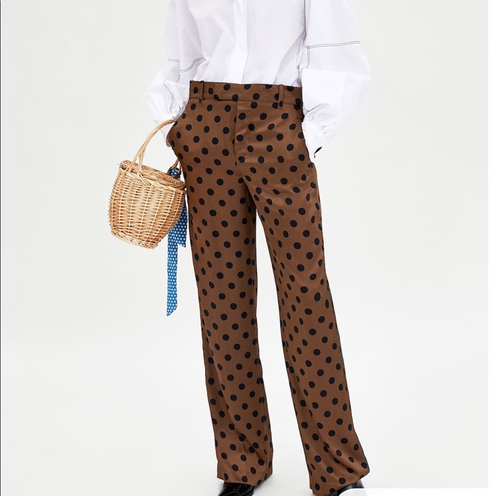 Zara Polka Dot Pants